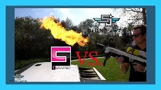 Boring Company Flame Thrower VS. Ceramic Pro Coated Aircraft Wing and Aircraft Window