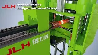 The First Unmanned Factory for Profile Processing in the Global Tower Crane Industry www.jlhsaws.com