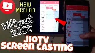 JioTV Screen Casting || Mirror JioTV 5.3.2 on your T.V easily ||° Without Root° || Latest Method