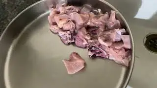 Chicken Curry || Part 1 || Cleaning Chicken || Food || Bachelor Cooking