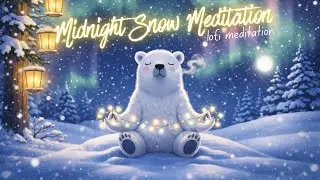 Midnight Snow Meditation ❄️ Lofi Calm for Deep Focus & Inner Stillness #meditationmusic #winterlofi