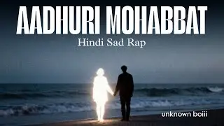 AADHURI MOHABBAT | Hindi Sad Rap 2025 | Unknown Boiii 
