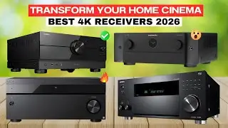 ✅ Transform Your Home Cinema - The Best 4K 120Hz Receivers for 2026