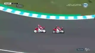 MOTOGP JEREZ SPANYOL !! Big Crash Lorenzo, Dovizioso, Dani Pedrosa.