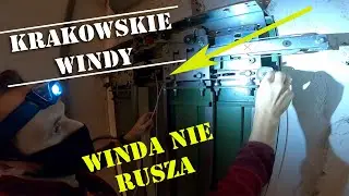 Awaria windy - Drzwi zamknięte, winda nie rusza.
