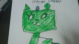 I Drew Green Unikitty!