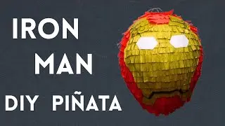 DIY Iron Man Piñata | Easy Avengers Craft for Kids & Families 🎊