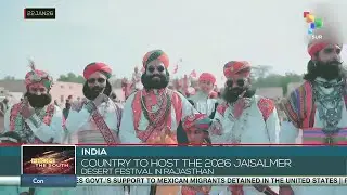 India host the 2026 Jaisalmer desert festival in Rajasthan