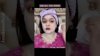 Golden Pearl Whitening Facial Review #shorts #facialathome #asmakhan