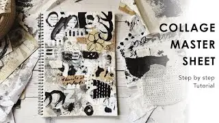 Collage Master Sheet Tutorial | Play & Create A Mixed‑Media Foundation