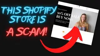 Reviewing A Fake Dropshipping Shopify Store - SCAM ALERT!