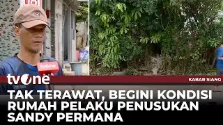 Penampakan Rumah Pelaku Pembunuh Aktor Sandy Permana, Begini Kata Ketua RT | Kabar Siang tvOne