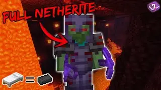 Getting Full Netherite | Minecraft Hardcore Ep 7 - 1.21.4