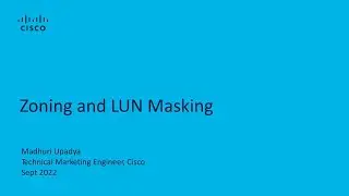 Zoning and LUN Masking in SAN Fabrics | Cisco MDS Configuration Tutorial