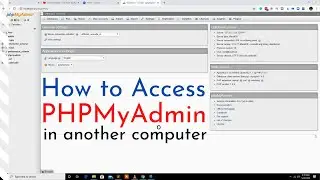 How to access phpmyadmin in another computer #DITS #phpmyadmin