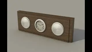 Build Your Own Nautical Clock Weather Station Plans DIY  Marine Decor Woodworking