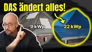 Horror-Dach f&uuml;r PV Anlage? Am Ende wurde es ein 22 kWp Monster