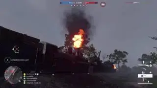 Giant's Shadow: Destroyed Armored Train