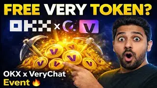 FREE VERY TOKEN 😱 | OKX & VeryChat Event | Step by Step Join Method #verychat #miningapp #crypto
