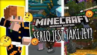 a więc... ZAGRAŁEM NA BEDROCKU?! 🤯 *jest dziwnie?*