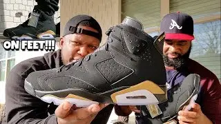 JORDAN BRAND KEEPS PUSHING THESE BACK!!! JORDAN 6 DMP ON FEET!!!
