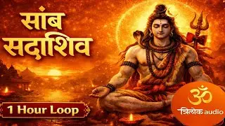 Samb Sadashiv | सांब सदाशिव | Mantra | 1 Hour Loop | शिव ध्यान | त्रिलोक audio