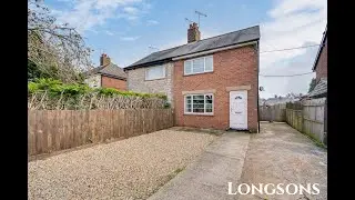 PROPERTY TOUR UK Well presented semi-detached house. Swaffham, Norfolk with Longsons Estate Agents.