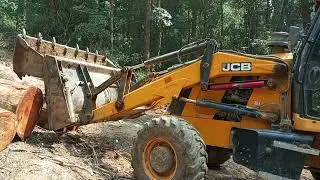JCB 3DX WOOD LOADING///ECO EXCELLENT//