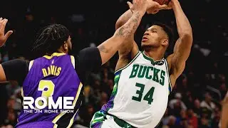 Giannis Turned UP The HEAT Against The Lakers | The Jim Rome Show