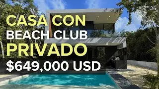 Casa en venta con club de playa privado en la Riviera Maya | Propiedades en Playa del Carmen y Tulum
