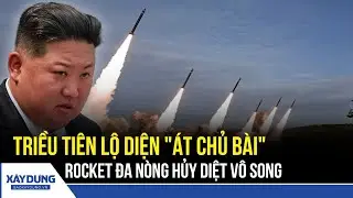 Triều Tiên ra mắt tổ hợp tên lửa đa nòng mang theo hỏa lực không thể tin nổi | BXD