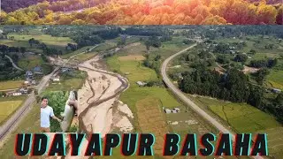 UDAYAPUR BASAHA DRONE FOOTAGE ( DJI MAVIC MINI)