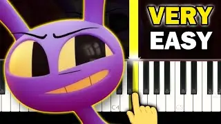 Jax Toy (Michael Kovach & Amanda Hufford) - VERY EASY Piano tutorial
