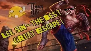 LEE SİN BEST KA&Ccedil;IŞ 2017!!! | BEST ESCAPE | LOL