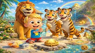 Toby And Friends Adventure to Shy Turtle Island 🐢  Learn Patience & Calm Breathing