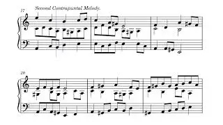 Counterpoint Exercises.