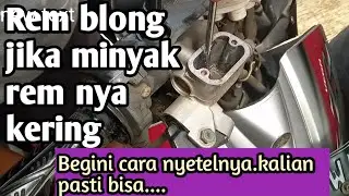 CARA stel Rem cakram yang blong