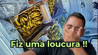 INVESTI 600 REAIS EM BANANA MADURA PARA VENDER NA RUA / TOMEI PREJUÍZO ?