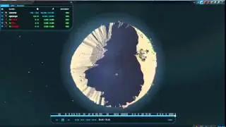 Planetary Annihilation: Using 2 moons to wipe out a planet