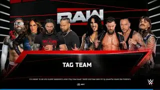 The OG Bloodline Vs The OG Judgment Day - Tag Team Elimination Match At Raw | WWE 2k25 