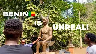 I Explored a SHRINE, PYTHON TEMPLE, Slave Route & a Luxurious Beach in Ouidah, Benin 🇧🇯.