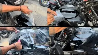 TVS Raider 125 Lamination-PPF | TVS Raider 125 Modifications
