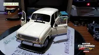 Renault 4 GTL Clan 1982 - a Escala 1/18 - SIMILAR AL MASTER COLOMBIANO Marca: Solido - EXHIBICIÓN