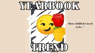 Yearbook Trend || Ft. Teenage William Afton (aka hottie xoxo 💋💋) || FNAF x Gacha