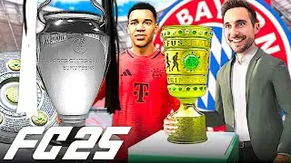 Im NEUEN FC 25 Karrieremodus zum 1. TRIPLE!! 🏆✅🫡