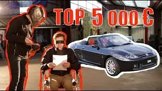 Le GUIDE ACHAT d'une VOITURE SPORTIVE pour 5000&euro; ! (ou 1000 kebab) - Vilebrequin