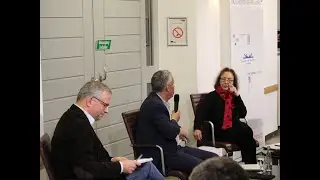Uschi Eid und Prof. Christof Hartmann diskutieren &uuml;ber das neue Selbstbewusstsein Afrikas
