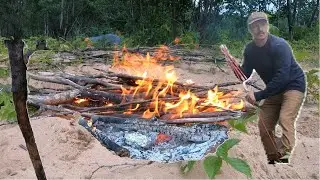 Over Night SOLO Camping- First Time!!!