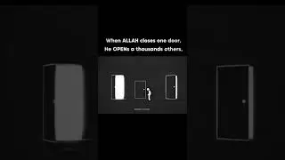 when Allah closes one door