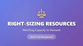 Right-Sizing Cloud Resources: Match Capacity to Demand & Cut Costs